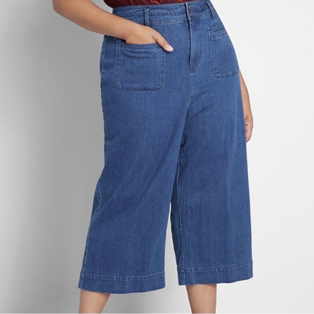 Mod Cloth Brooklyn Jean Culottes